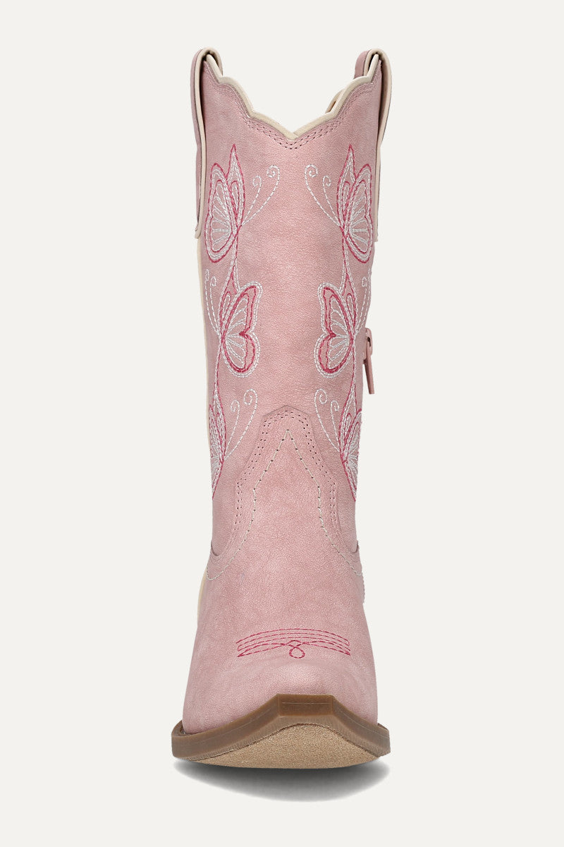 Iyla Butterfly Girls - Light Rose - Front