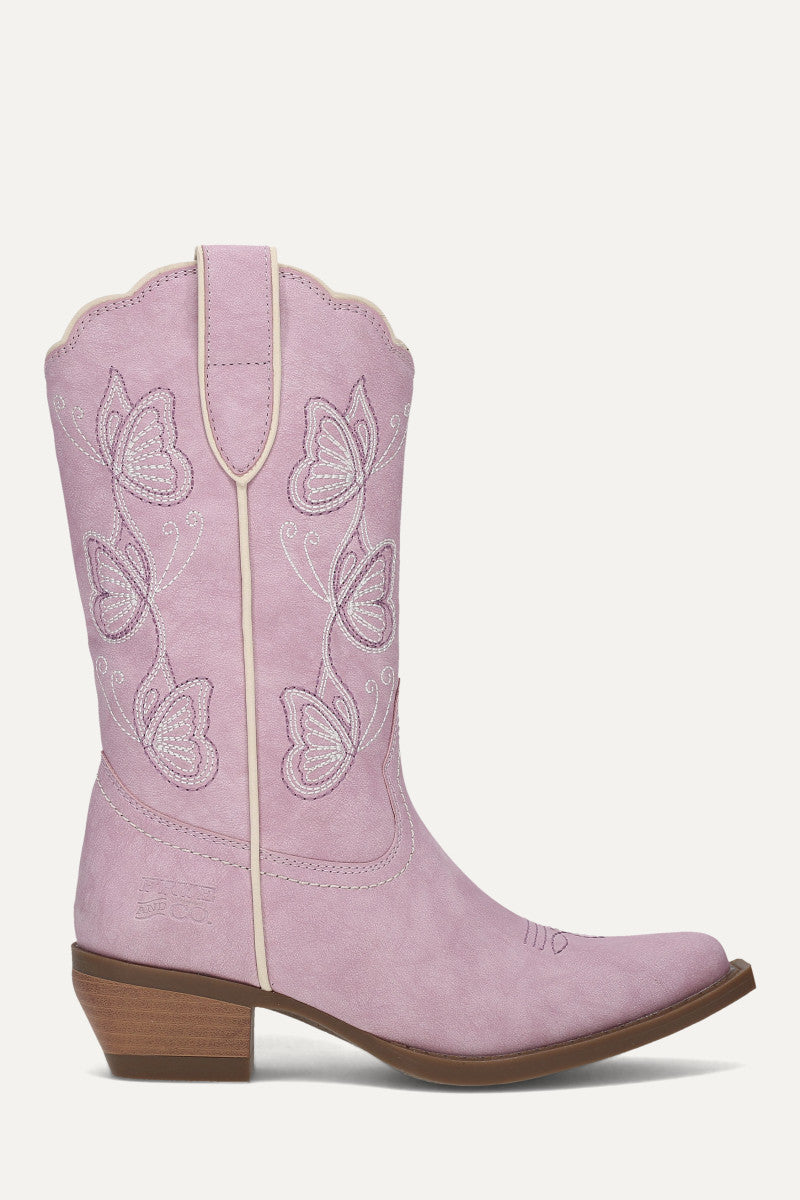 Iyla Butterfly Girls - Lavender - Outside