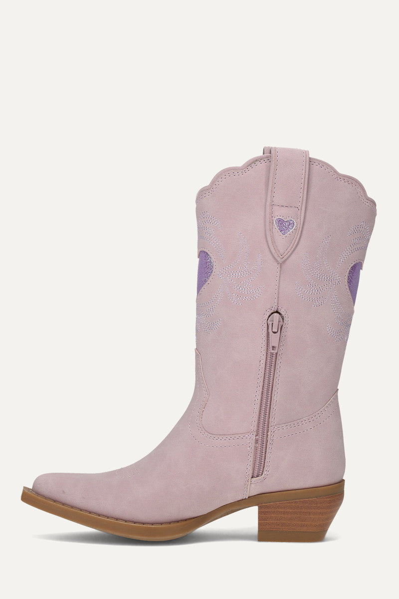 Iyla Heart Deco Girls - Lavender - Inside
