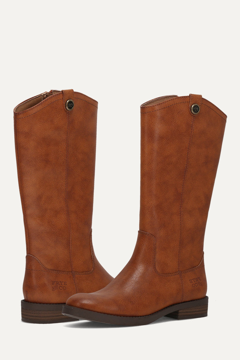 Kellie Button Riding Youth - Cognac - Pair