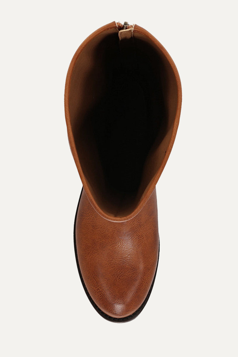 Kellie Harness Wc - Cognac - Top Down