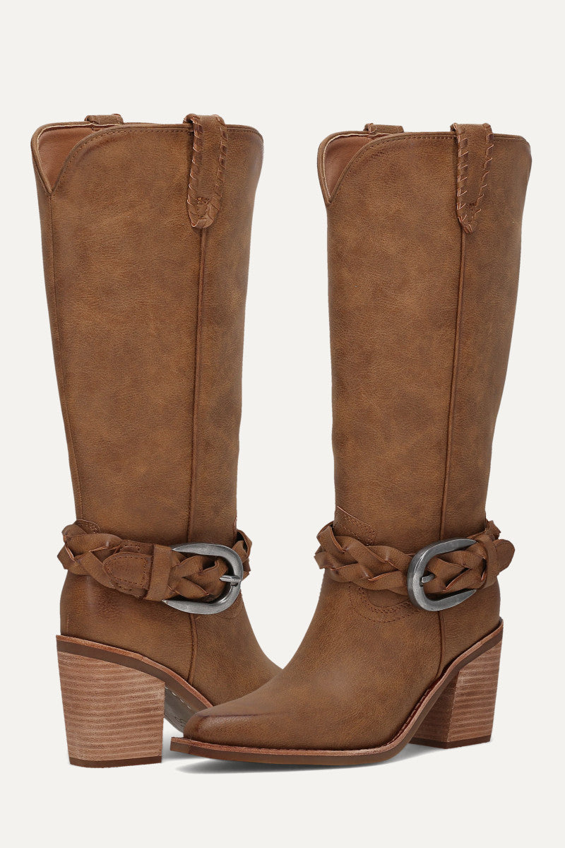 Ashlyn Belted - Tan - Pair