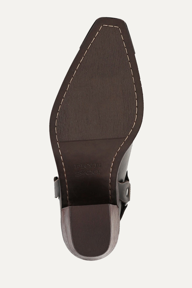 Ashlyn Mini Concho - Black Brush Off - Sole