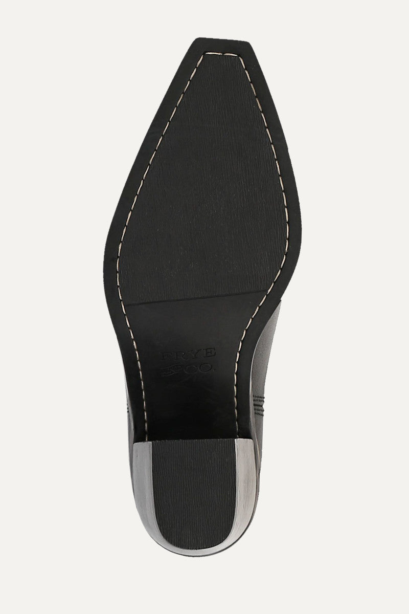 Ashlyn Tall Deco Stitch - Black - Sole