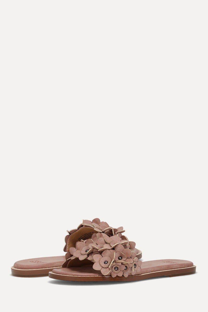 Bucky Flower Slide - Dusty Rose - Pair