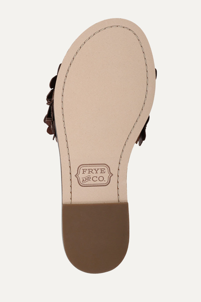 Bucky Flower Slide - Auburn - Sole