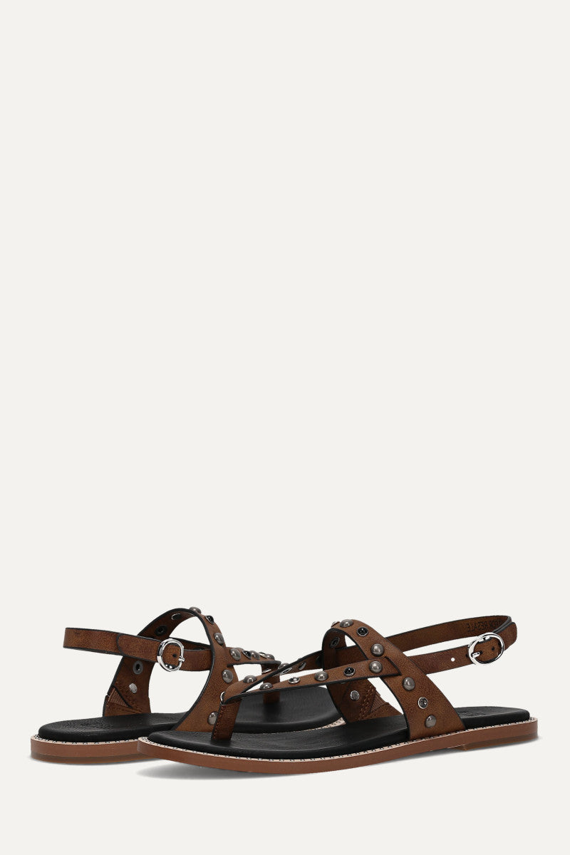 Bucky Studded Thong - Acorn - Pair