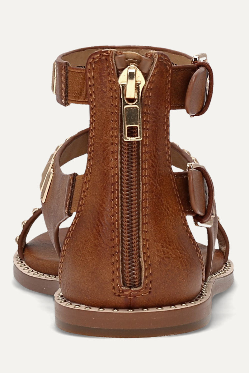 Bucky T-Strap - Caramel - Back