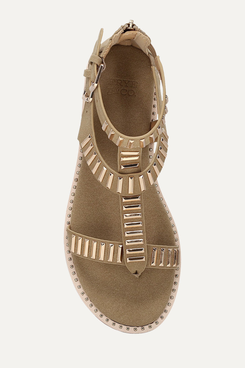 Bucky T-Strap - Sand - Top Down