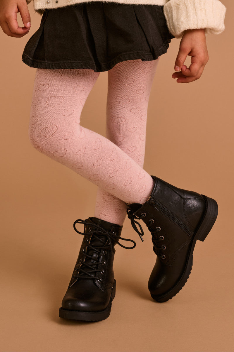 Chesnee Lace Up 6 Youth - Black - Outside