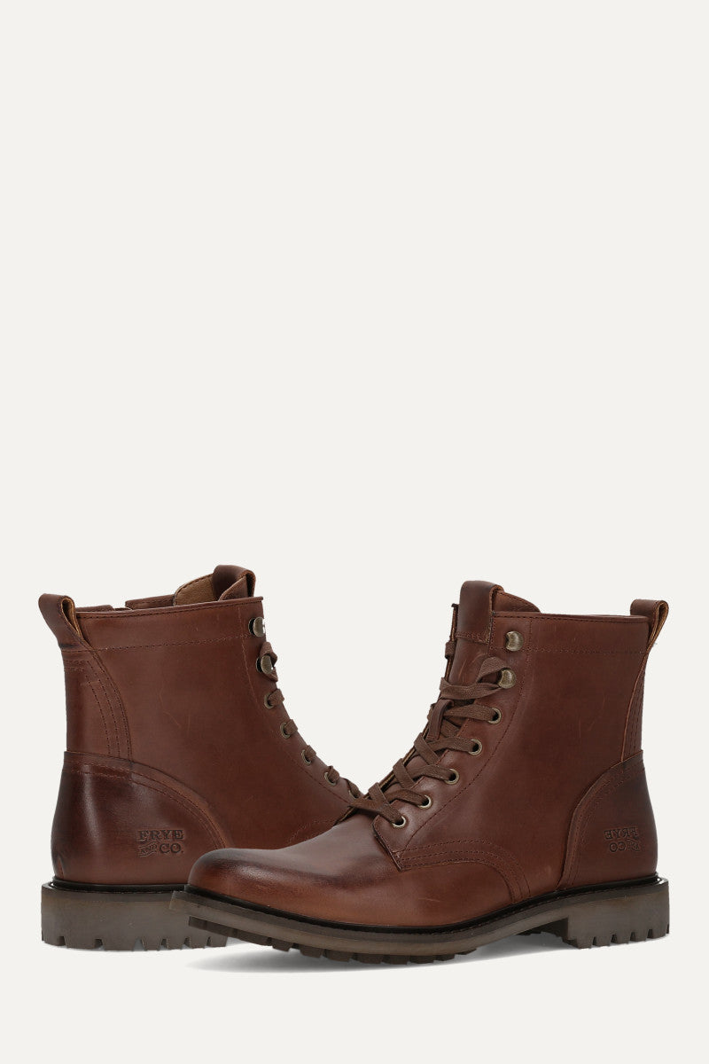 Dunn Lace Up - Whiskey - Pair