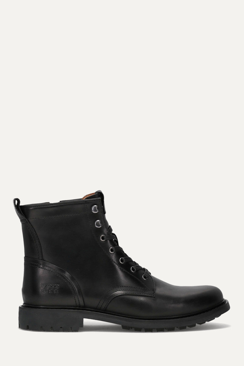 Dunn Lace Up - Black - Outside