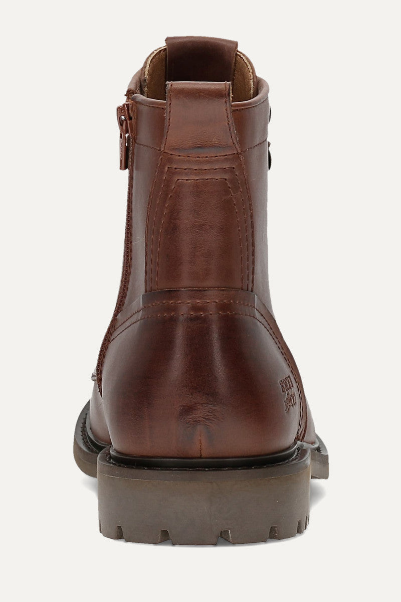 Dunn Lace Up - Whiskey - Back