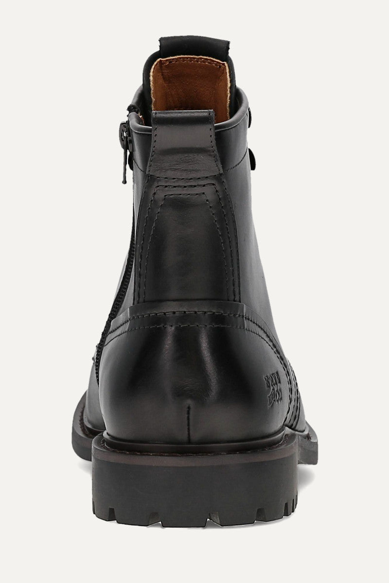 Dunn Moc Toe - Black - Back