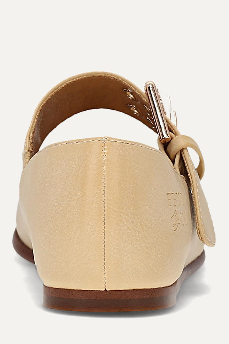 Elvie Double Prong Mary Jane - Butter - Back