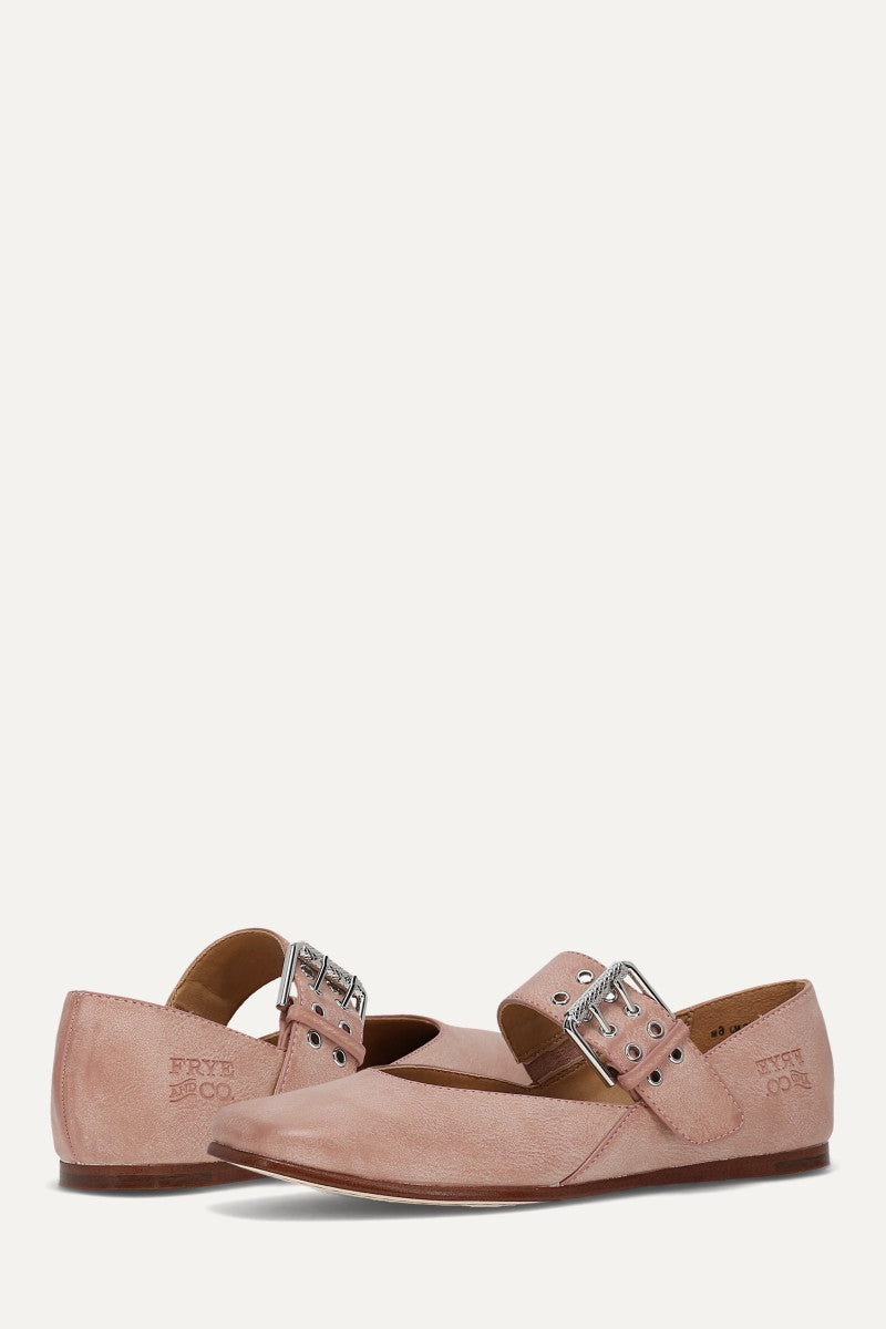 Elvie Double Prong Mary Jane - Dusty Rose - Pair