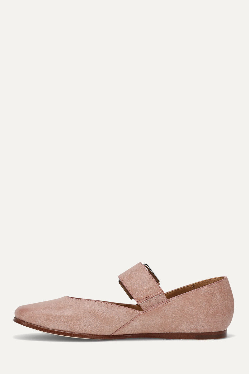 Elvie Double Prong Mary Jane - Dusty Rose - Inside