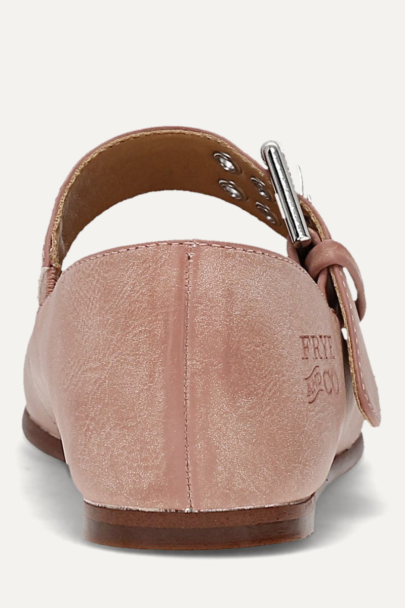 Elvie Double Prong Mary Jane - Dusty Rose - Back