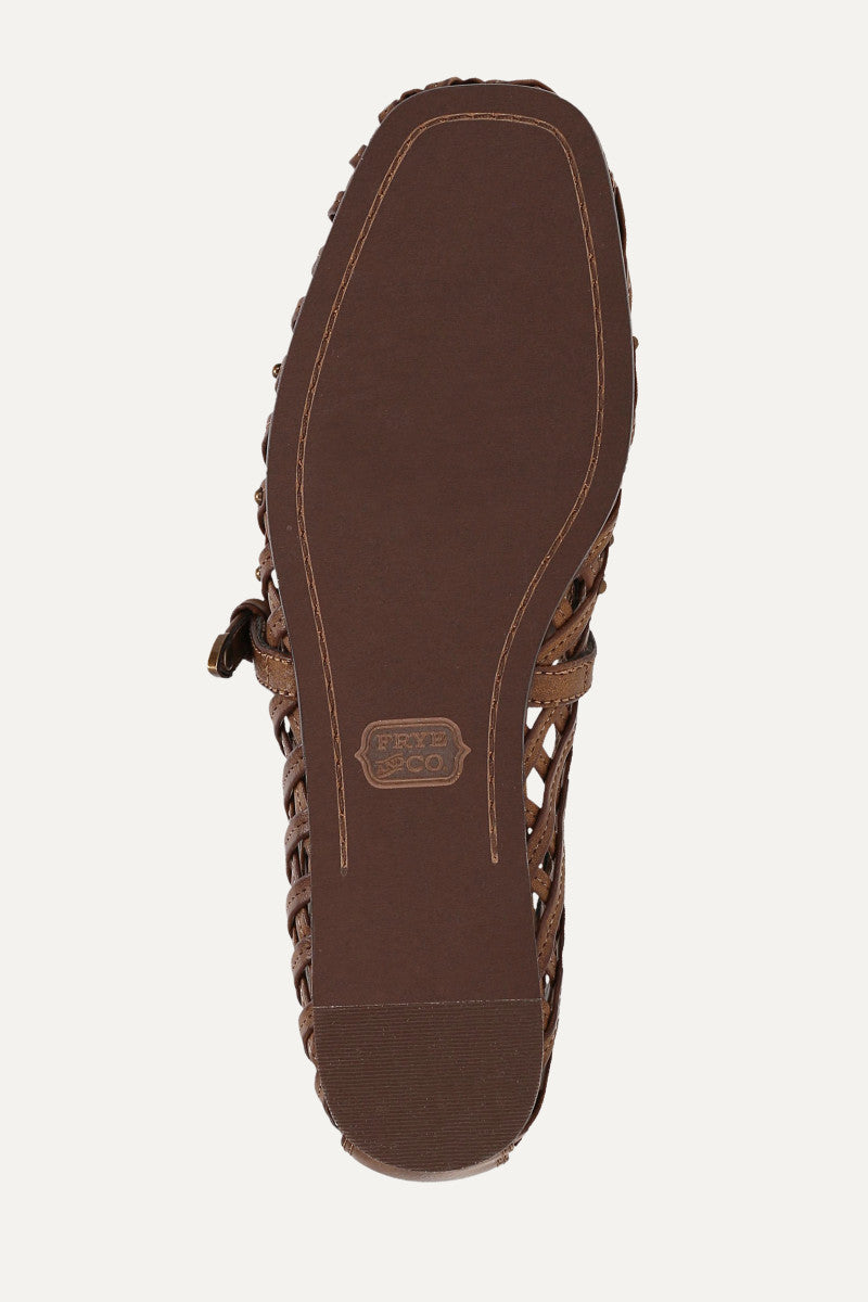 Elvie Woven Mary Jane - Acorn - Sole