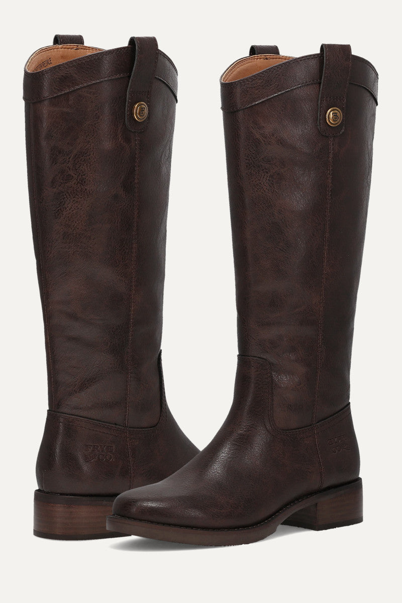 Foster Button - Dark Brown - Pair