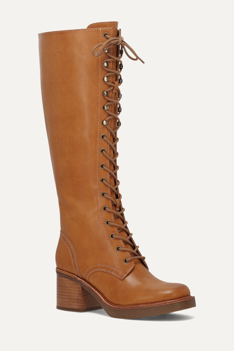 Fynn Knee High Lace Up