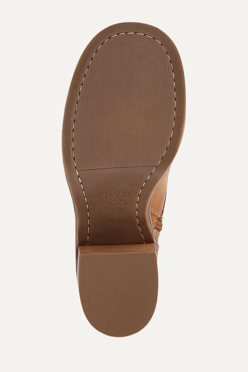 Fynn Knee High Lace Up - Retro Tan - Sole