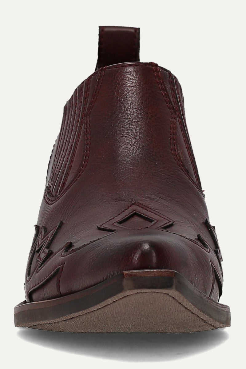 Irlene Shootie - Mulberry - Front