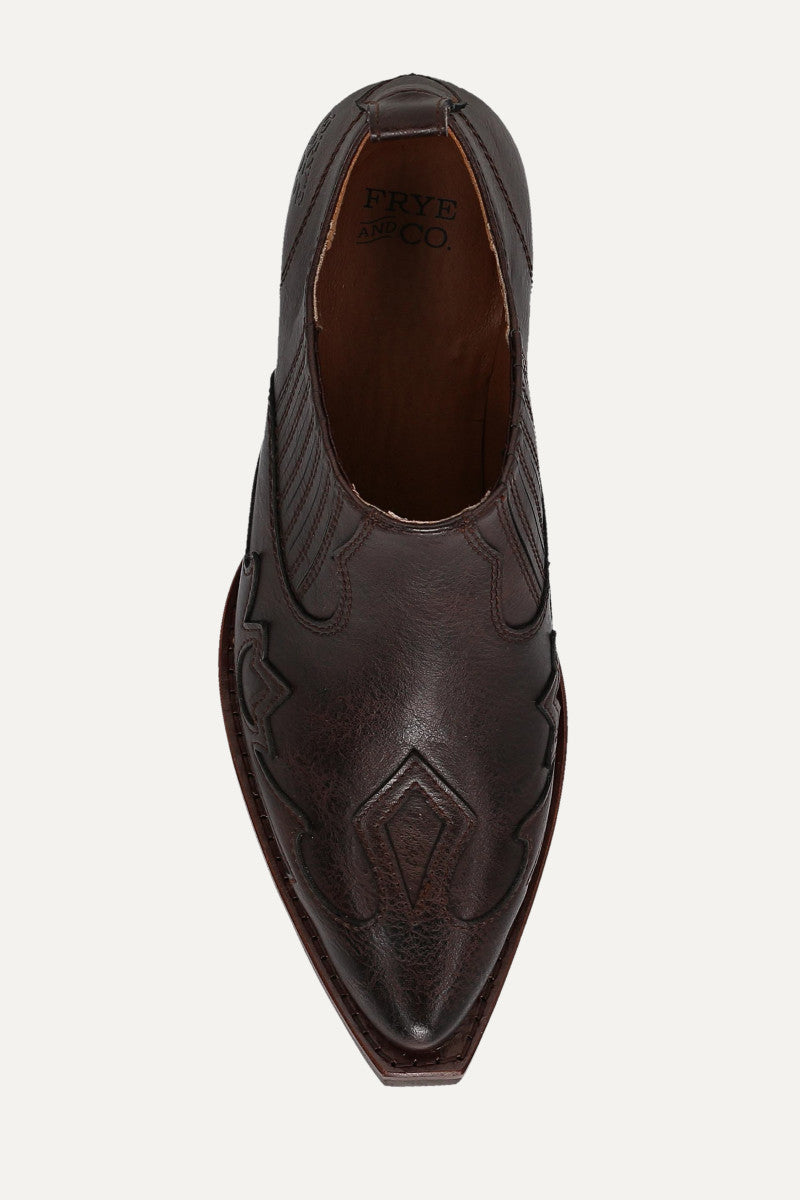 Irlene Shootie - Dark Brown - Top Down