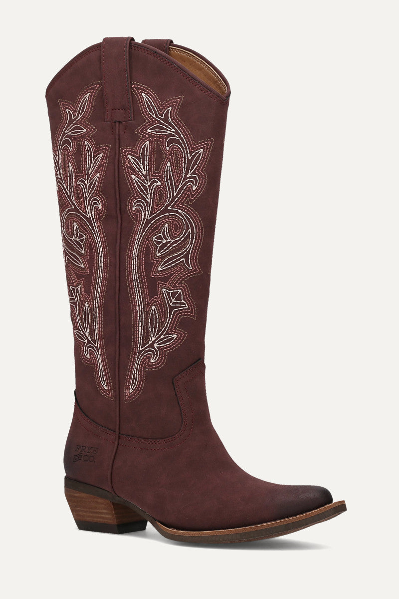 Women's Mulberry Irlene Tall Deco Stitch Boots | Frye & Co