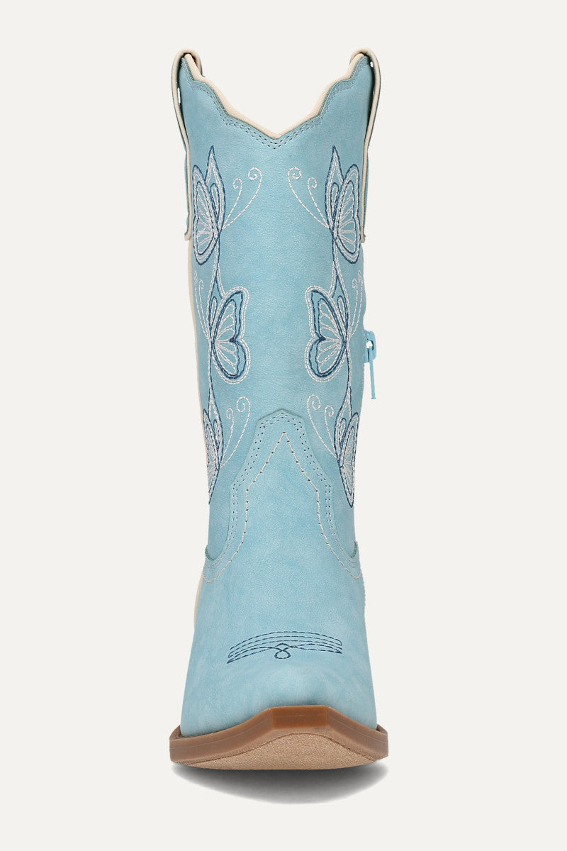 Iyla Butterfly Girls - Sky Blue - Front