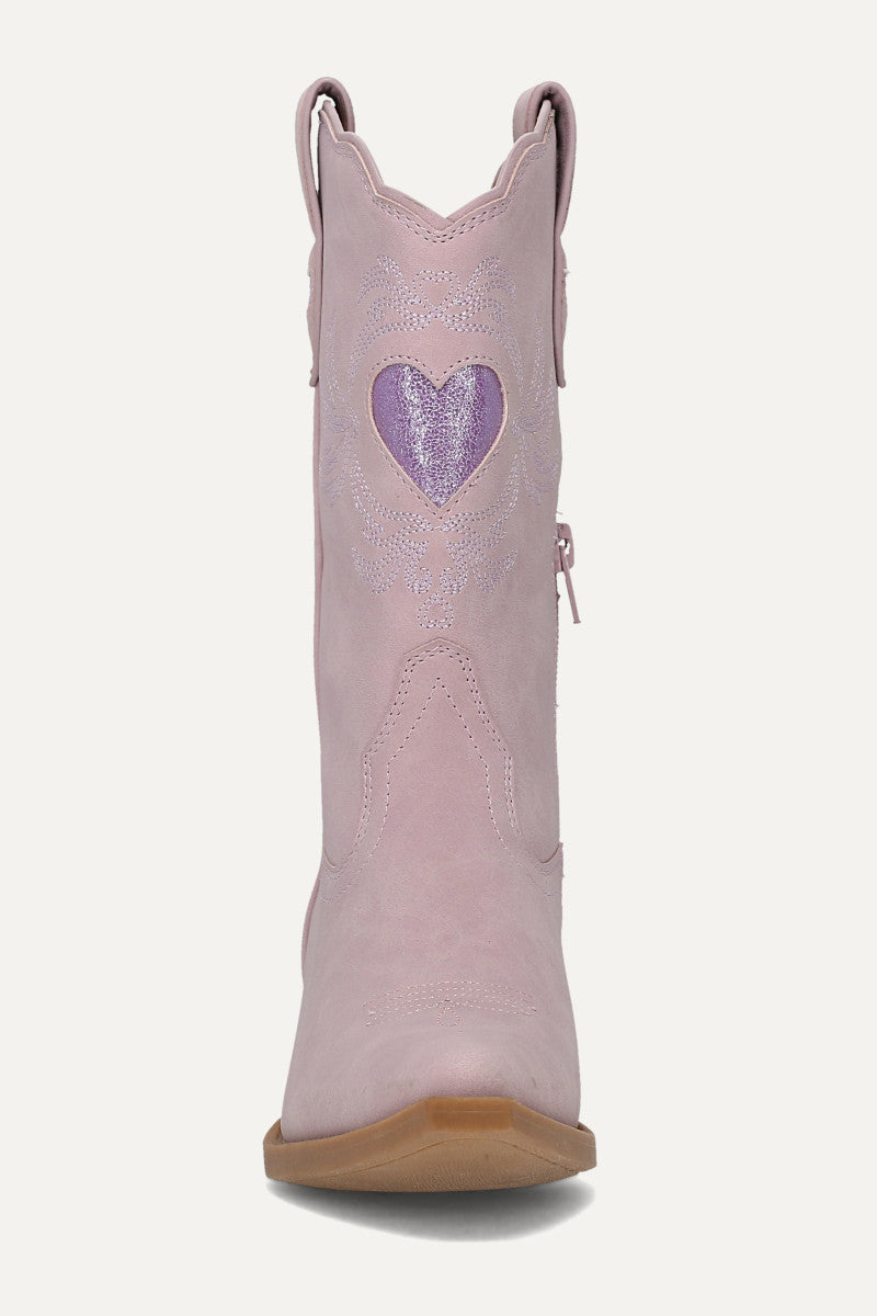 Iyla Heart Deco Girls - Lavender - Front