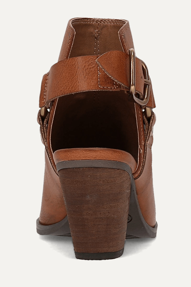 Jolene Harness - Cognac - Back