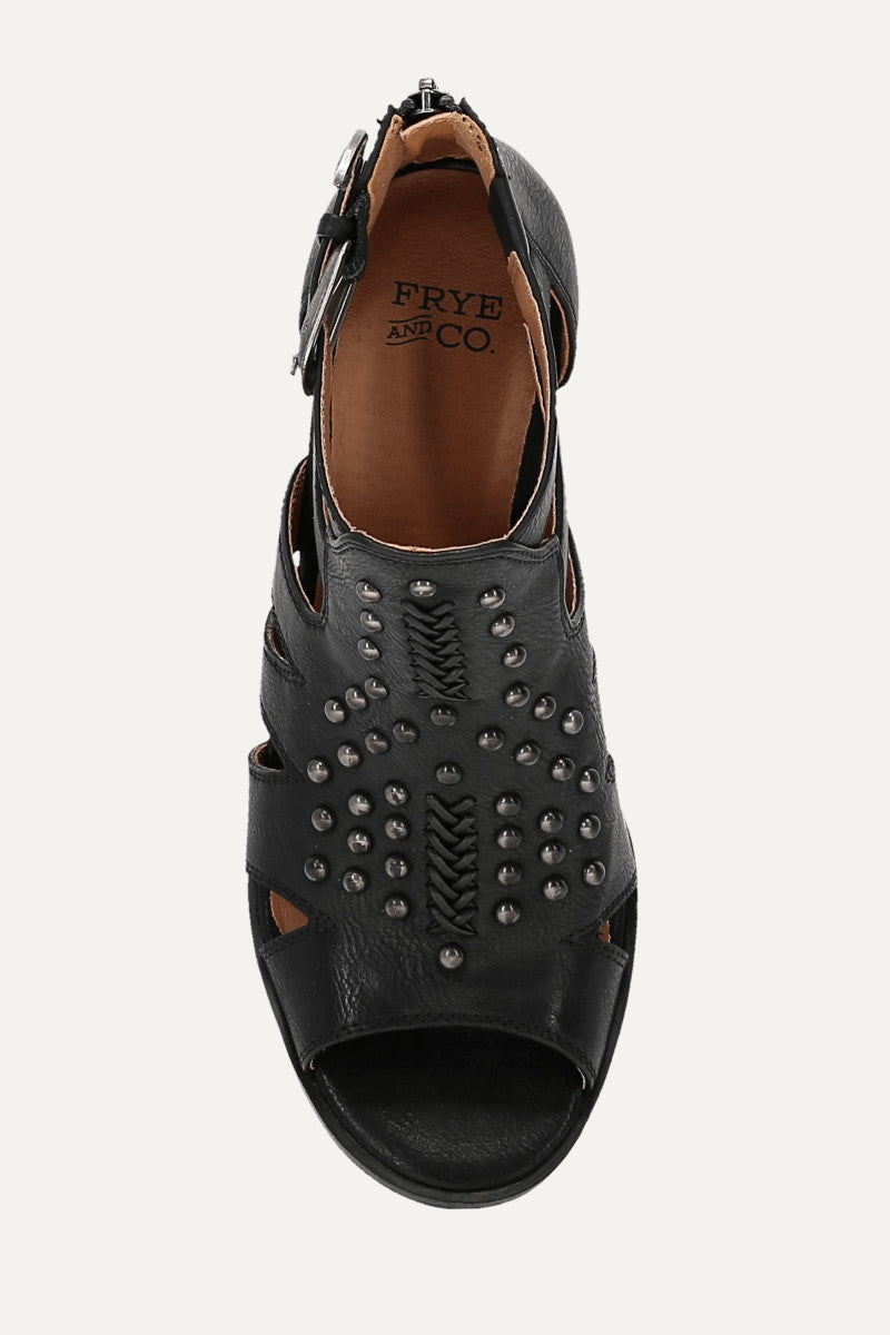 Jolene Stud - Black - Top Down