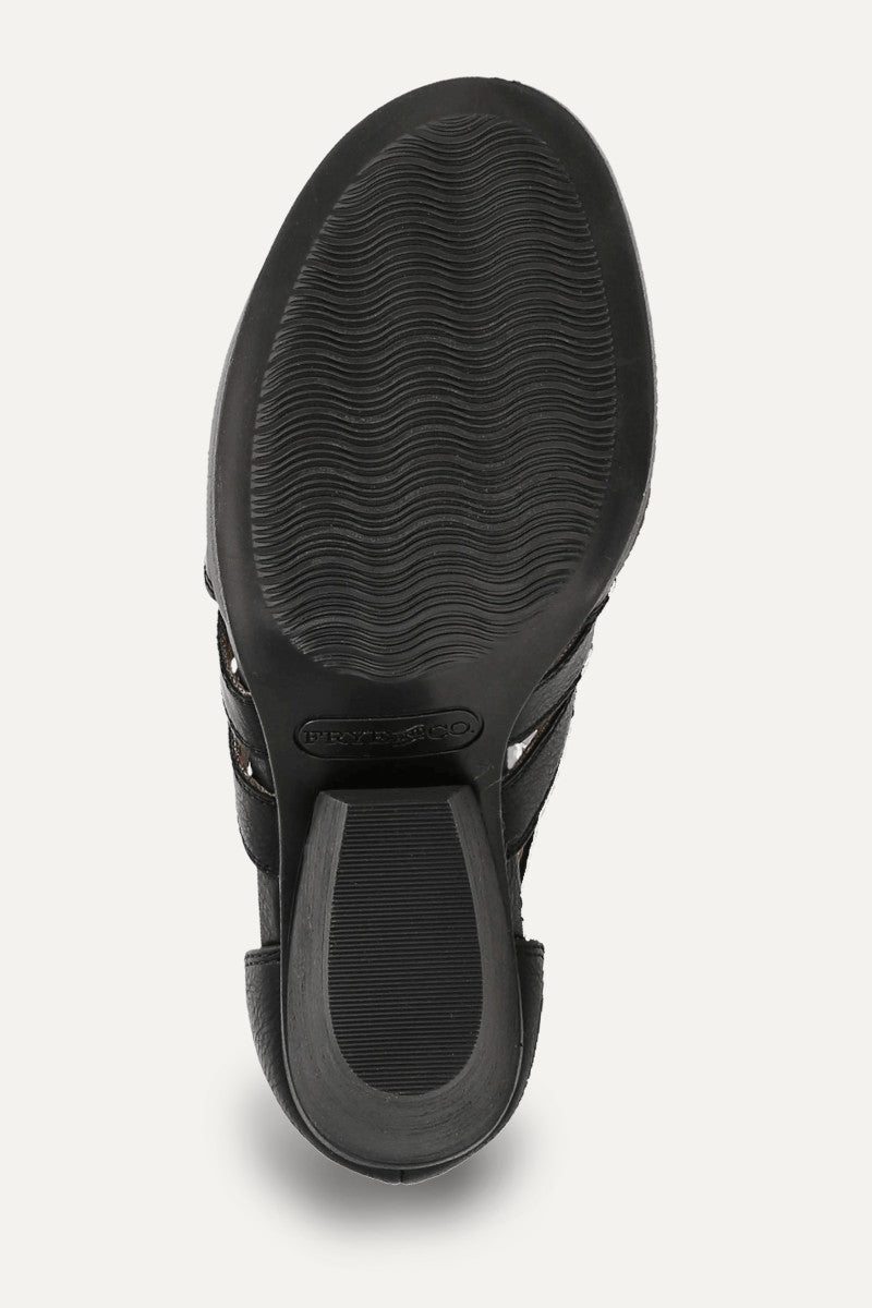 Jolene Stud - Black - Sole