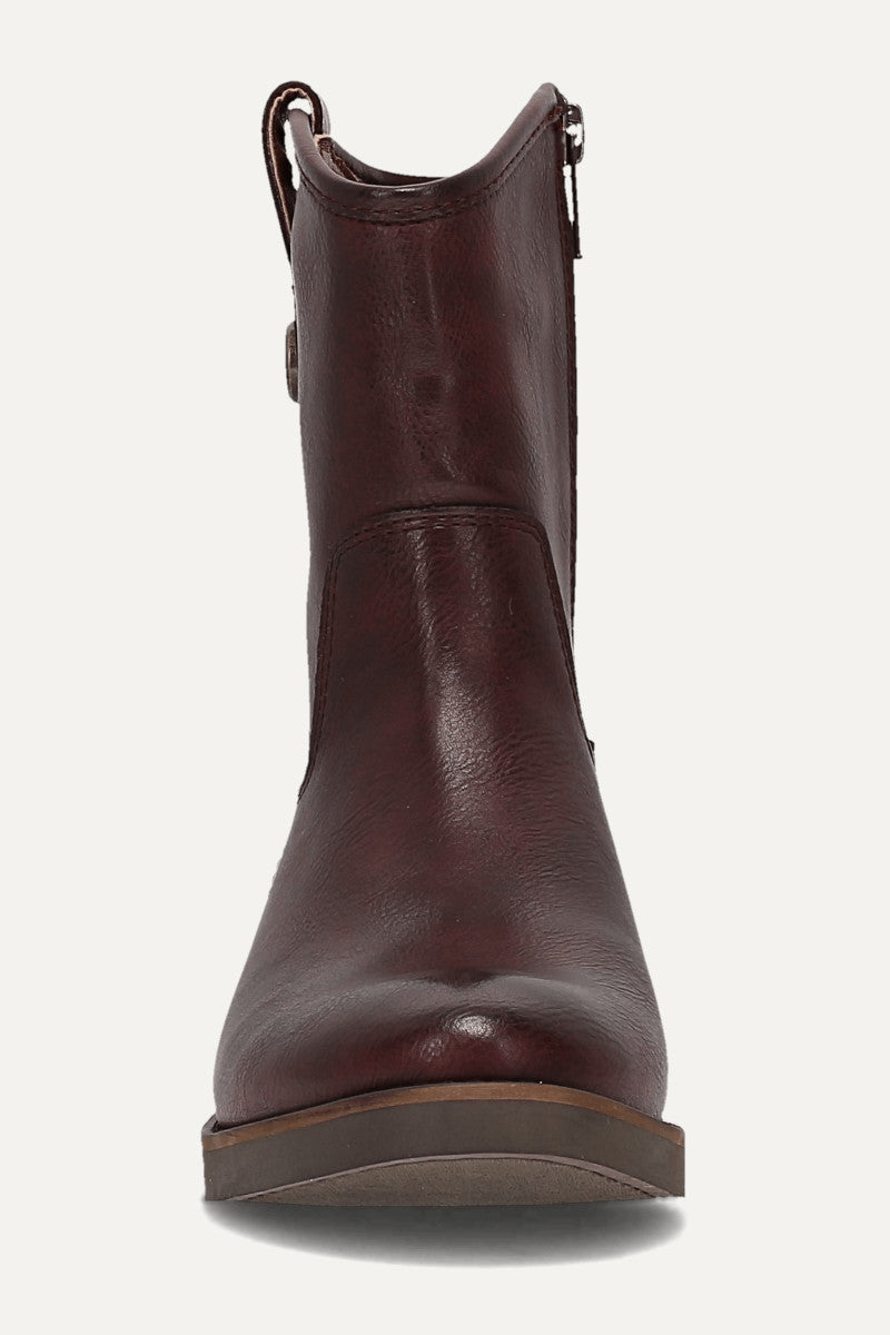 Kellie Button Short - Mulberry - Front