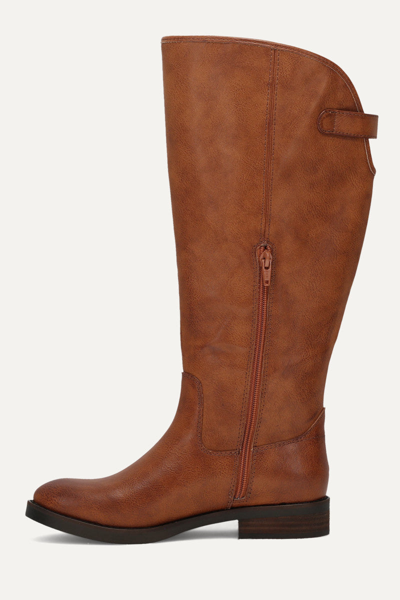 Kellie Button Tall Wide Calf