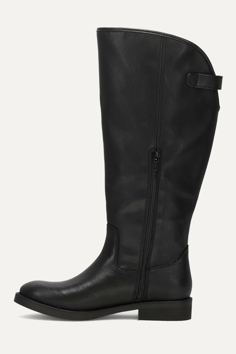 Kellie Button Tall Wide Calf