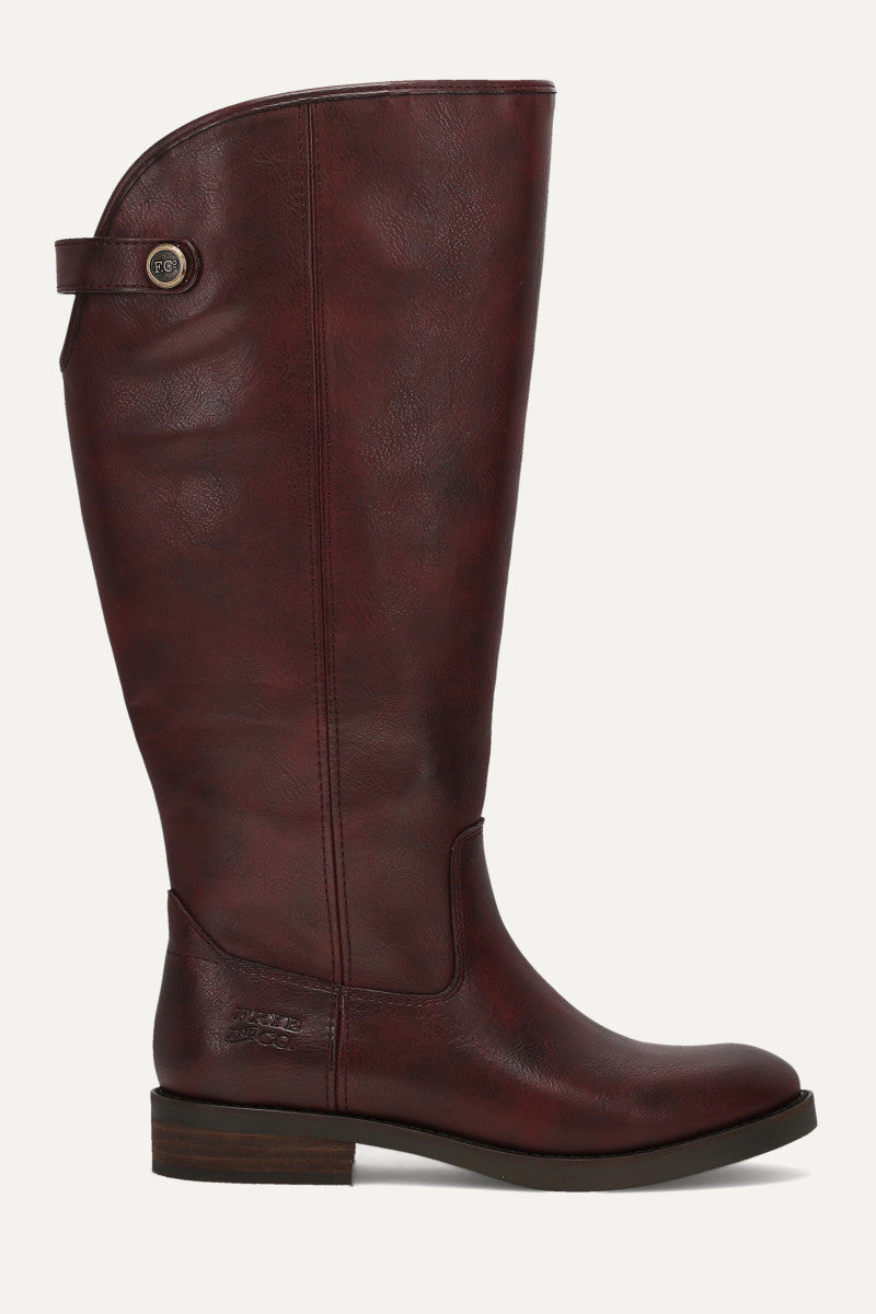 Kellie Button Tall Wide Calf