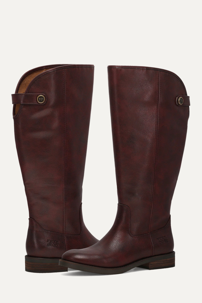 Kellie Button Tall Wide Calf