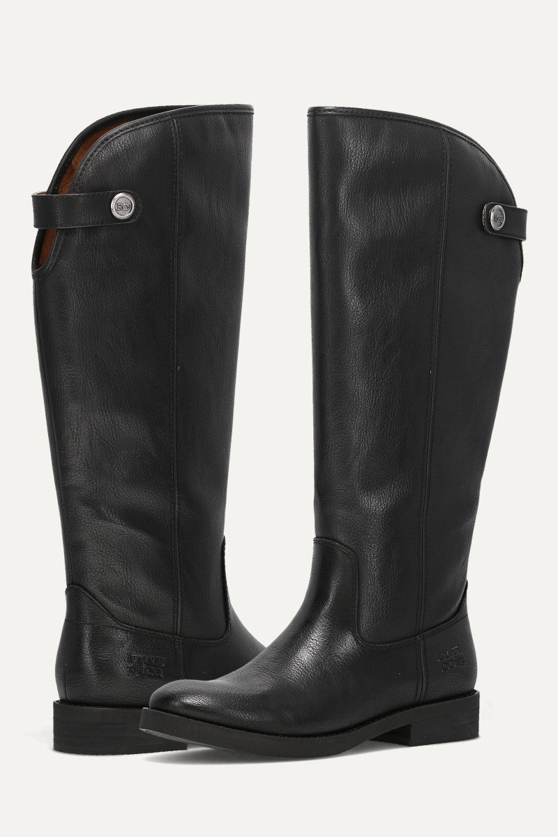 Kellie Button Tall - Black - Pair