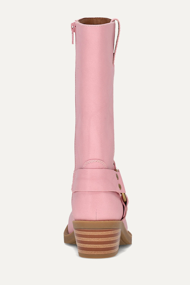 Lorrie Harness 12 Youth - Pink - Back