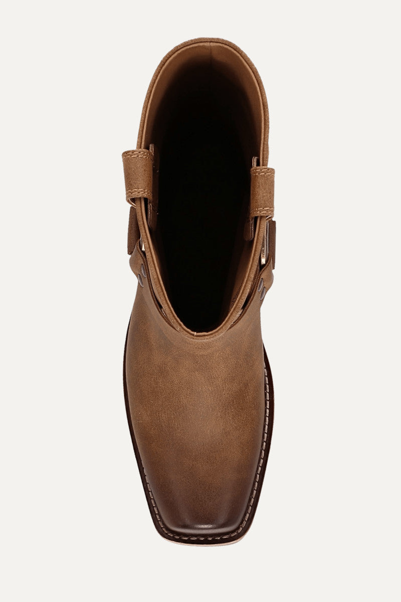 Lorrie Harness 12 - Tan - Top Down