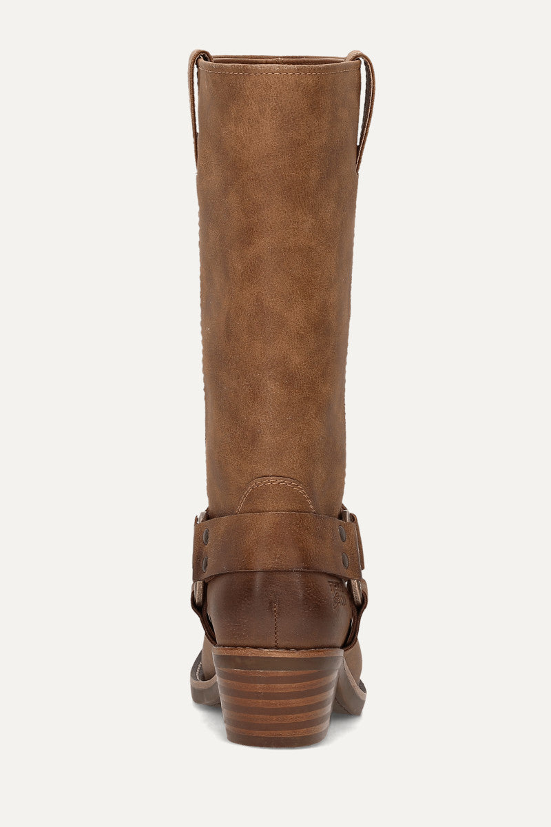 Lorrie Harness 12 - Tan - Back