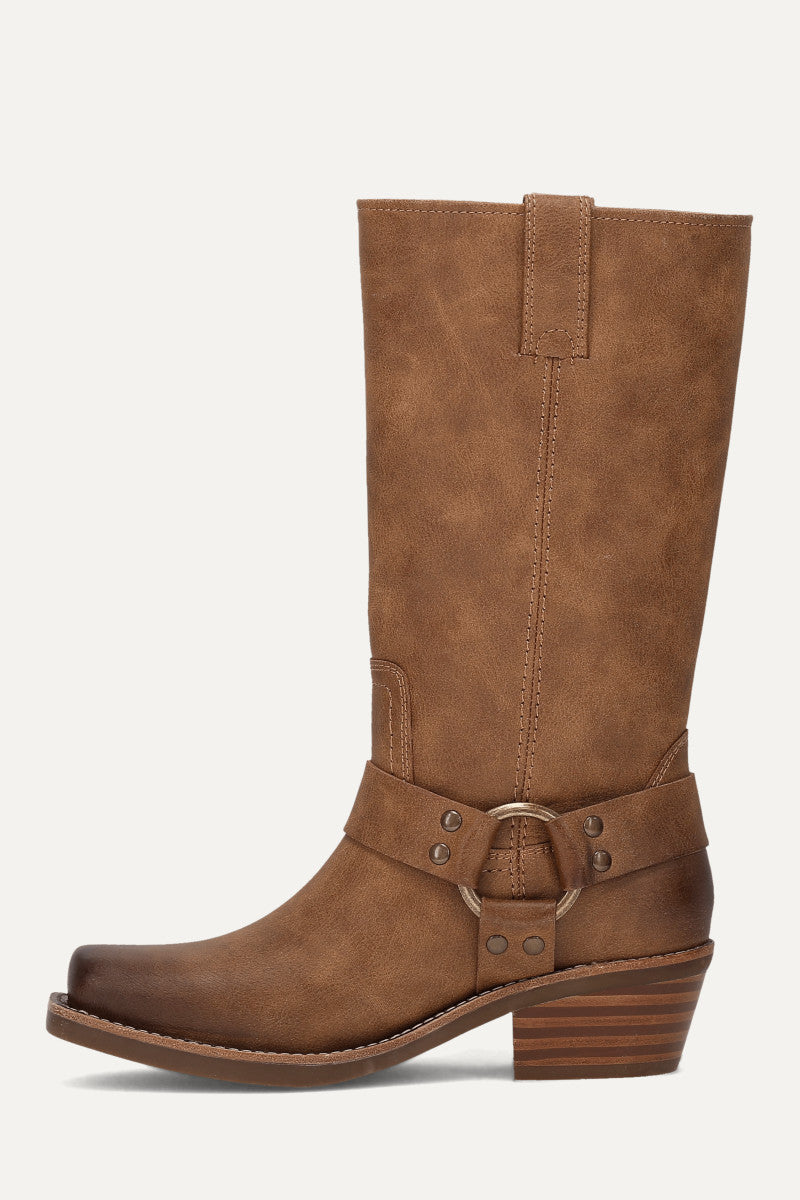 Lorrie Harness 12 - Tan - Inside