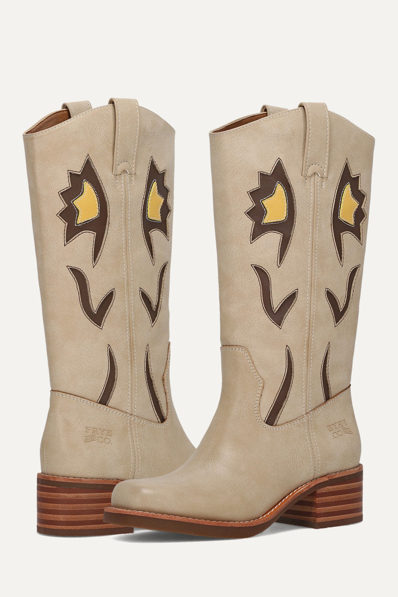 Miranda 10 Flower - Cream - Pair