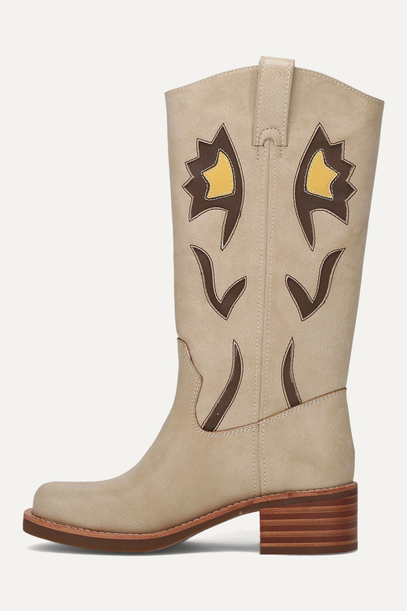 Miranda 10 Flower - Cream - Inside