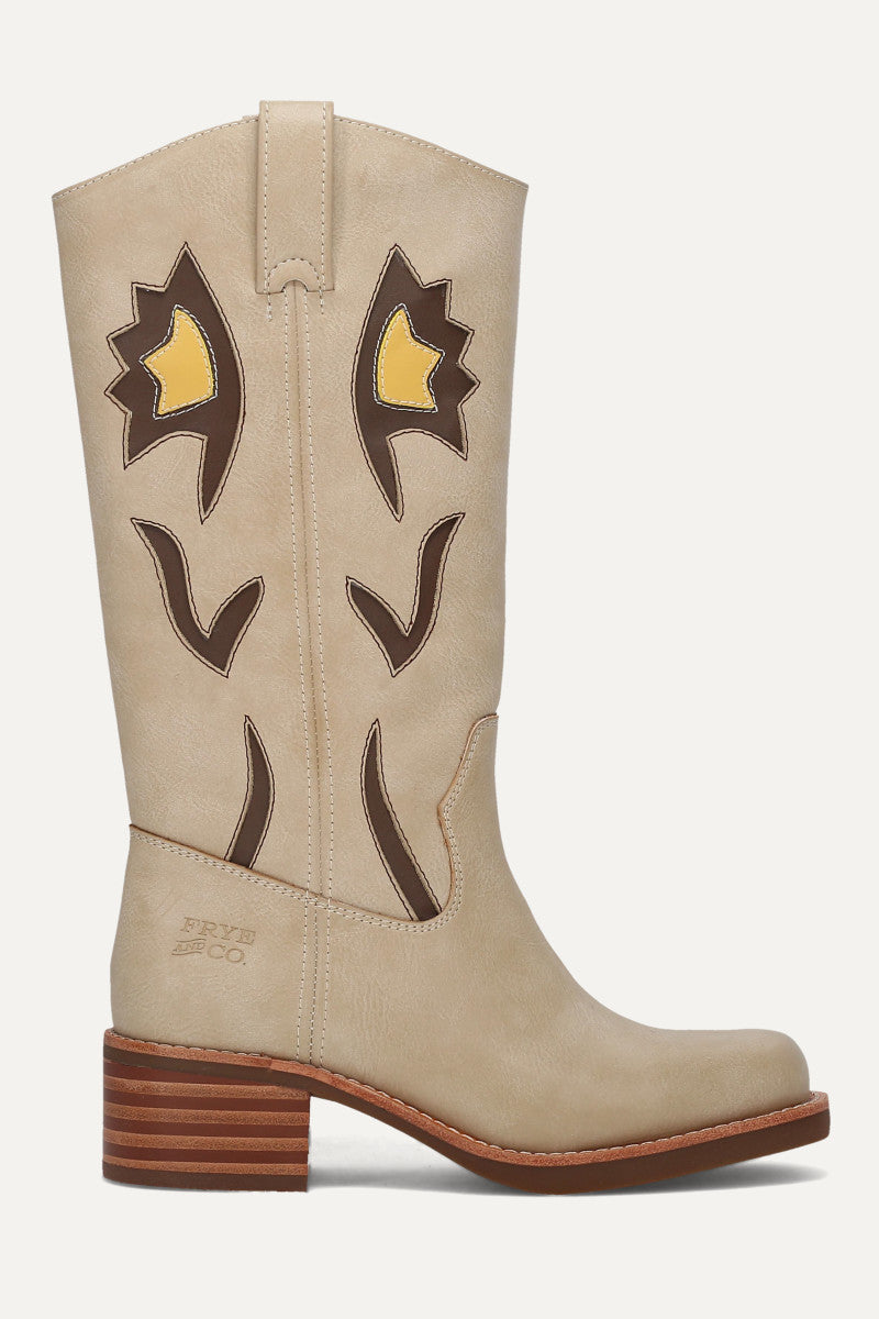 Miranda 10 Flower - Cream - Outside