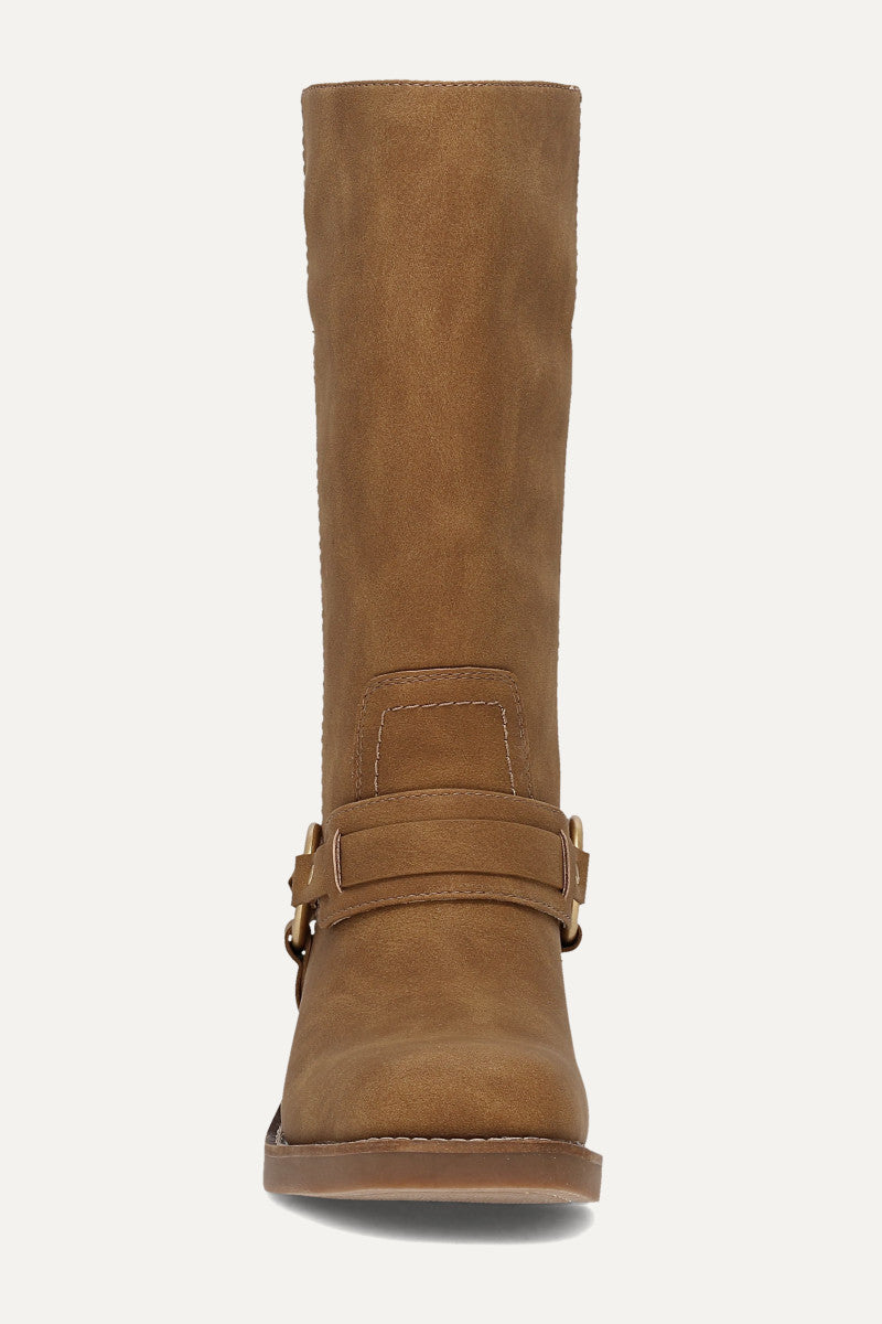 Miranda Harness - Toffee - Front