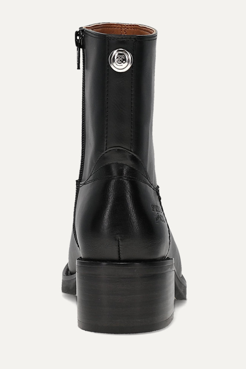 Miranda Low Zip - Black - Back