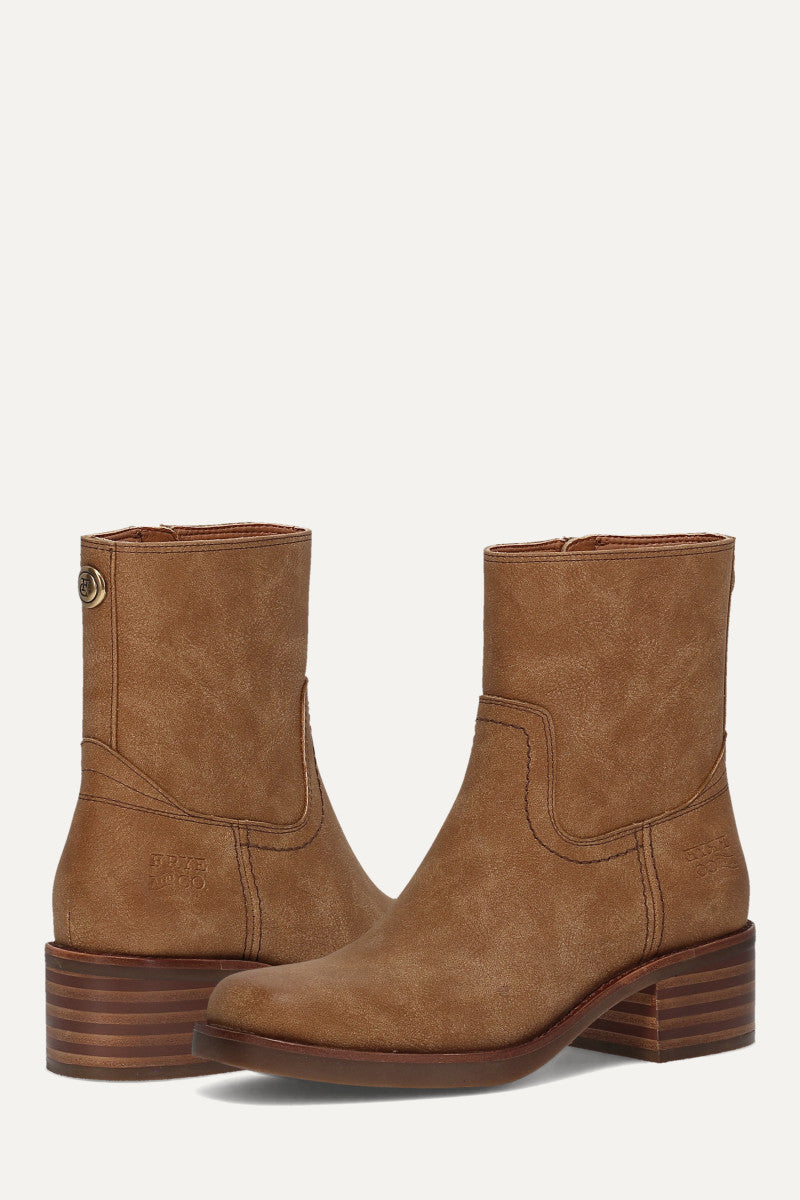 Miranda Low Zip - Light Brown - Pair
